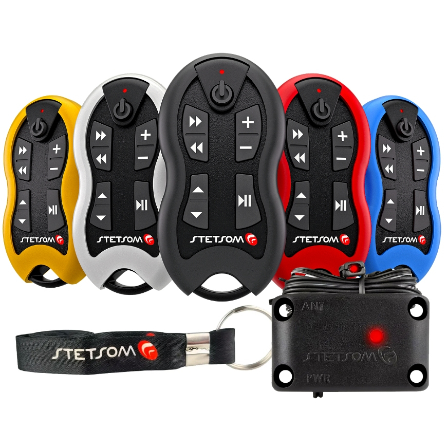 Controle Remoto Stetsom SX1 Automotivo 8 Funções Longa Distância Universal Vermelho