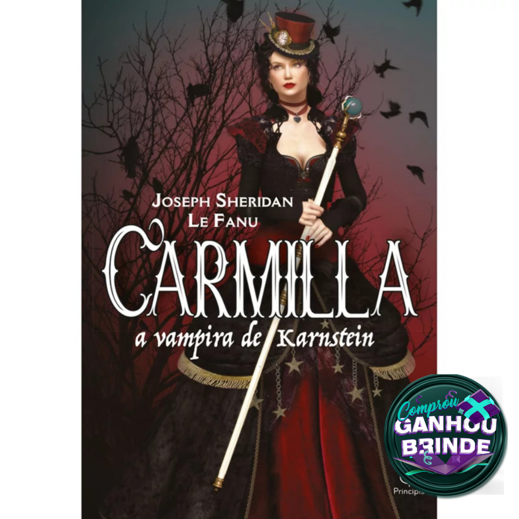 Livro Carmilla Joseph Sheridan Le Fanu Principis Literatura Inteligência Emocional