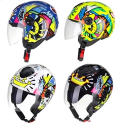 Capacete Aberto Moto Peels Freeway King Street Várias Cores