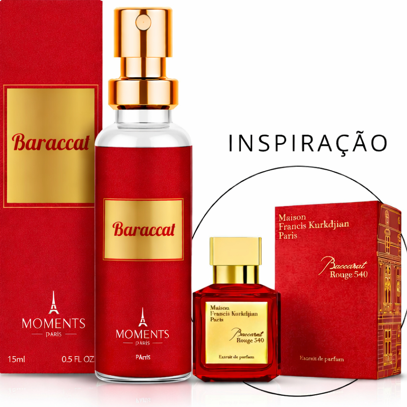 Perfume Arabe  Importado Contratipo Baracat  Eau de Parfum EDP 15ml Moments Fragrancia Unissex em Oferta na Shopee