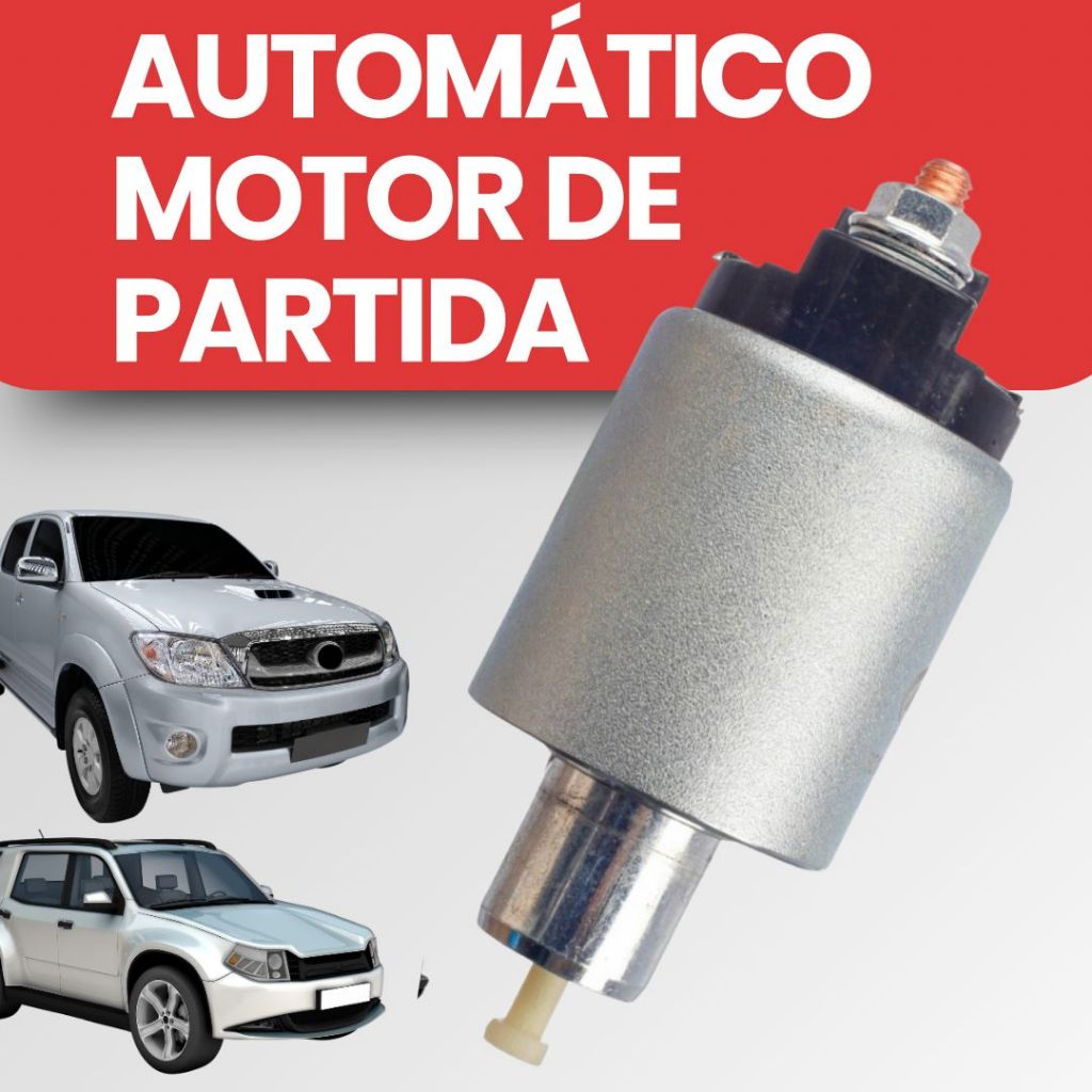 AUTOMÁTICO MOTOR DE PARTIDA MITSUBISHI L200 PAJERO 2001/2012 em Oferta na Shopee