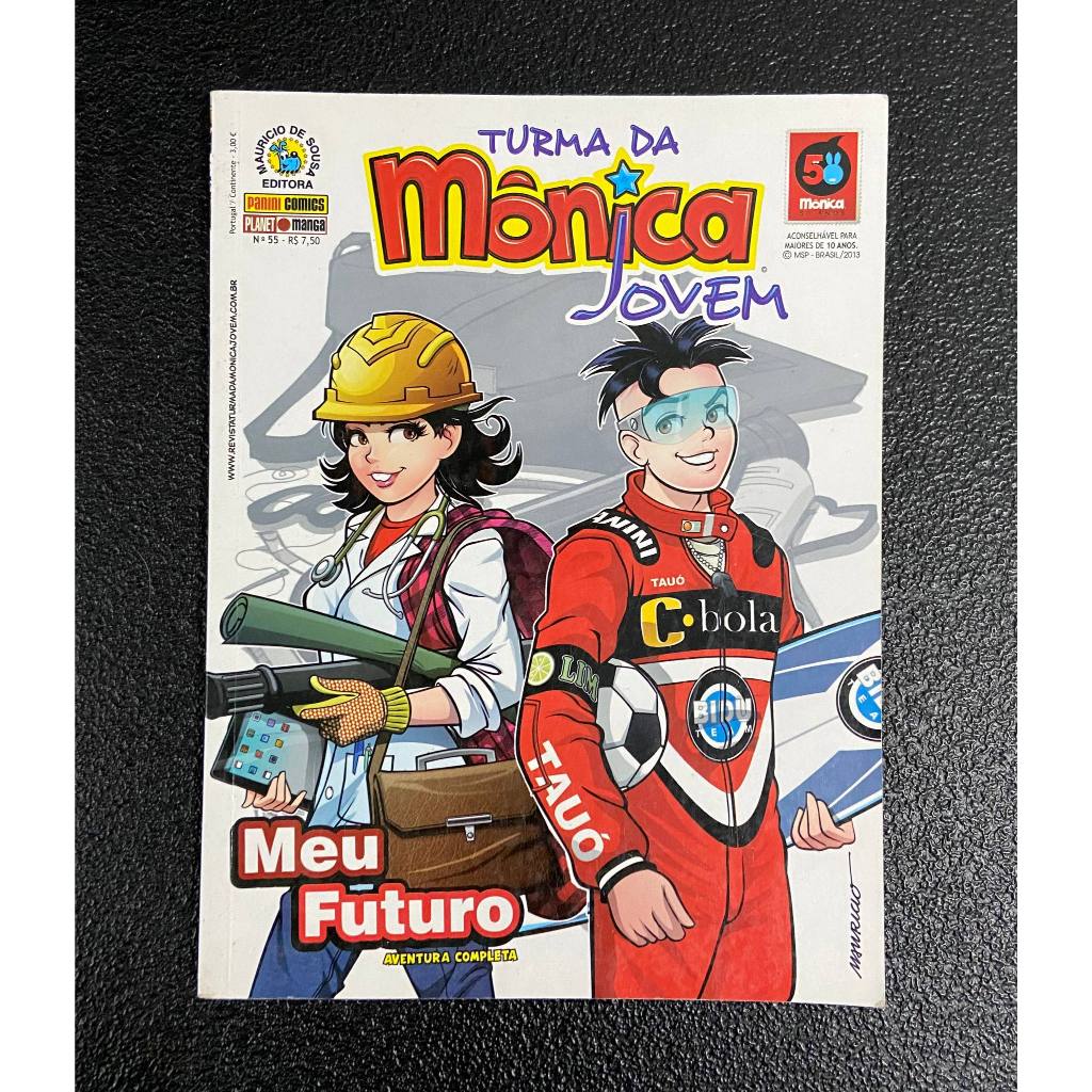 HQ/Gibi Turma da Mônica Jovem Nº55 Meu Futuro (Aventura Completa) Panini Comics Estilo Mangá — R$ 21,99 em Shopee