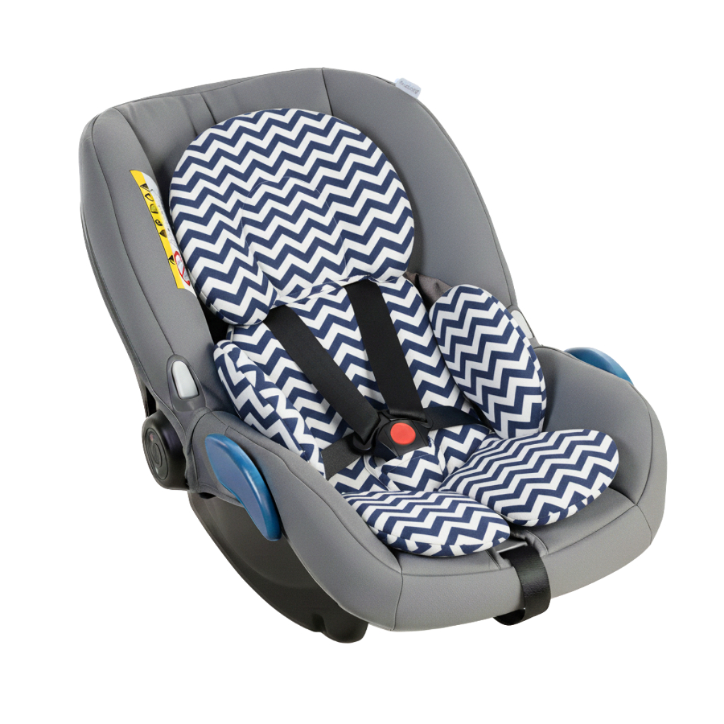 Kit Apoio de Corpo e Cabeça Bebê Conforto Redutor Anatômico Universal Super Fofinho