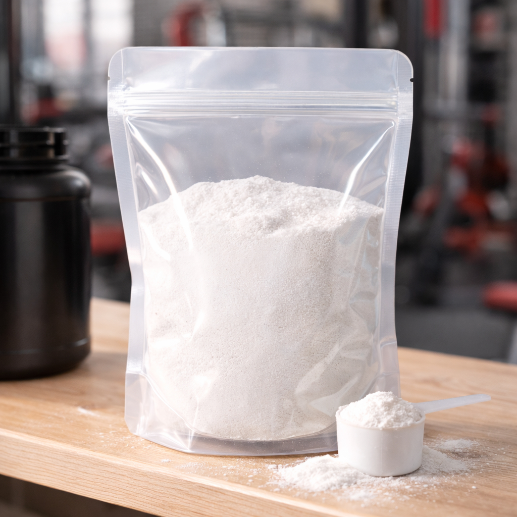 1000un Saco Stand Up Pouch Transparente Fecho Zip 20,5x27,5 1kg