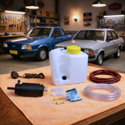 Kit Reservatório 700ml Gasolina Partida Frio Universal Corcel Pampa Fiat Chevrolet Ford Volkswagen