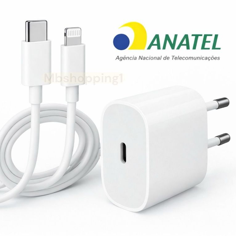 Original Carregador iPhone 20W Turbo Pro Xr Xs Usb C Lacrado iPhone 11 12 13 14 Original  Leve Turbo em Oferta na Shopee