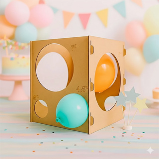 Gabarito Medidor Balões Bexiga MDF Cru Comemorações e Festas em Oferta na Shopee