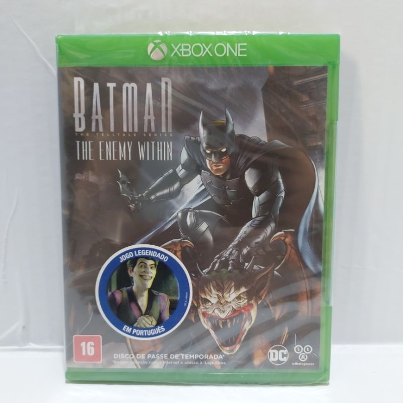 Batman - The Enemy Within - Xbox One - Jogo Novo e Lacrado - Jogo legendado em Português-BR