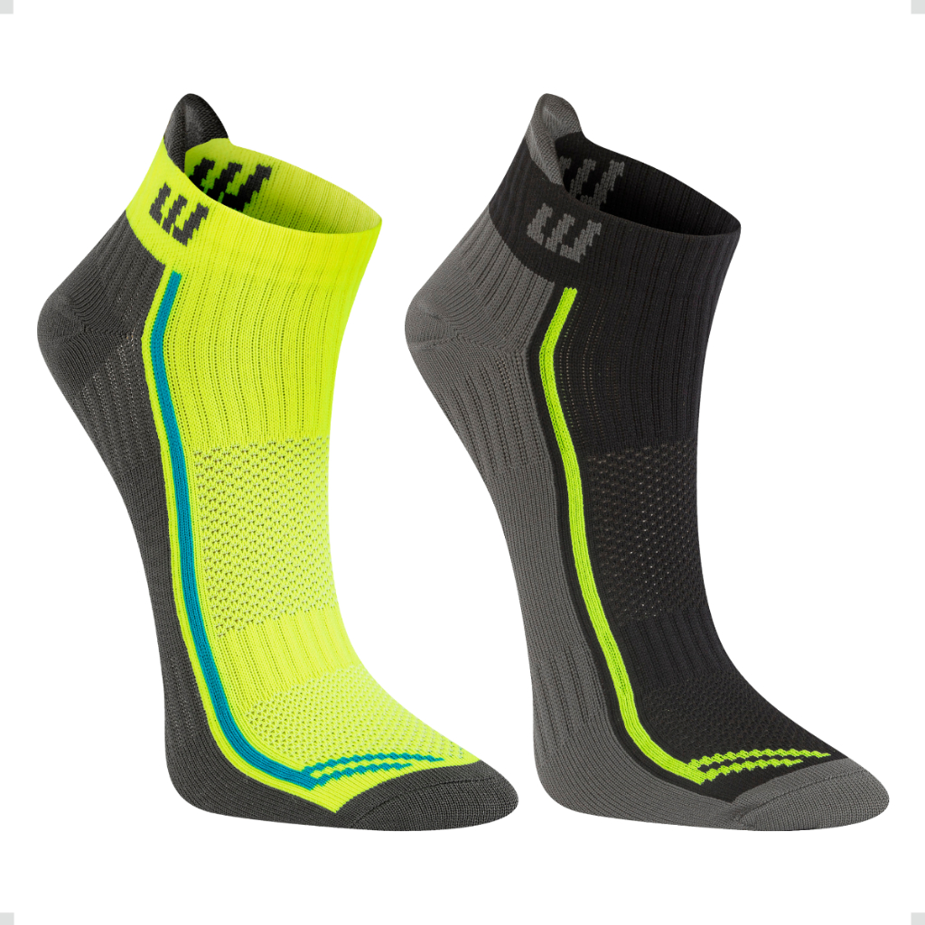 Kit 2 Pares Meia Performance Poliamida Flow Cano Curto Unissex Ciclismo Esportiva Dry Academia Bike em Oferta na Shopee