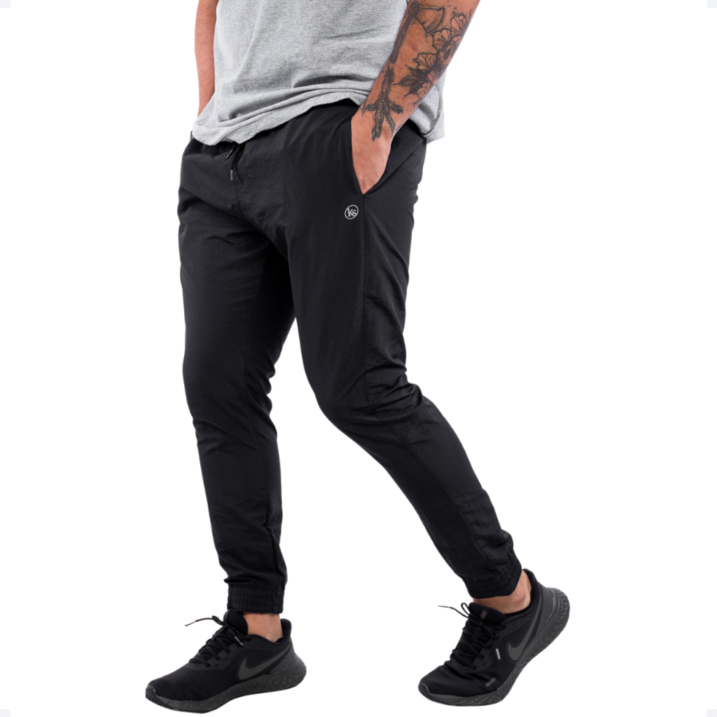 Kit 3 Calças Tecido Premium Elastano Esportivo Homens Pratica Esporte Corrida Leve Academia 2 Bolso