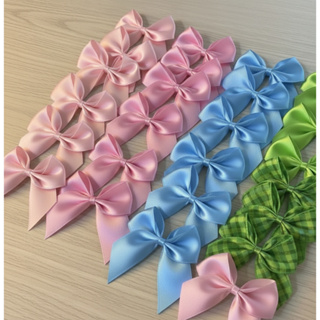 Kit 30 Laços de Cetim Nº5 5x5 cm Pronto para Decoração e Personalizados em Oferta na Shopee