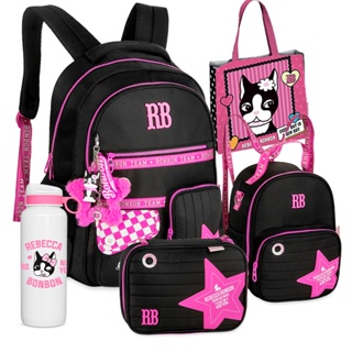 Kit Mochila Estojo Box Lancheira Rebecca Bonbon Coleção Teen 2026 Oficial Escolar Juvenil em Oferta na Shopee