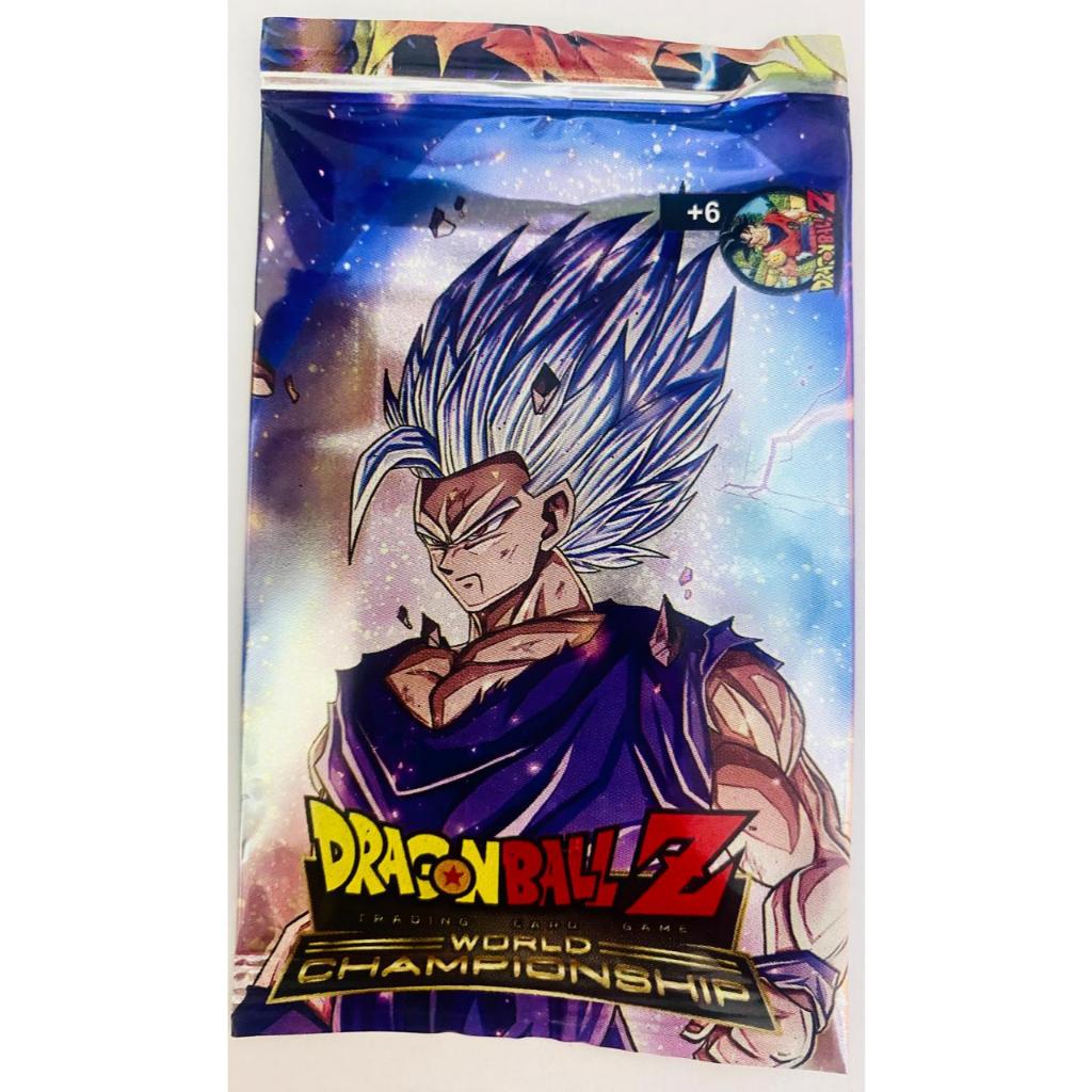 40 cards Dragon Ball-Z World Champion MK = 10 pacotes fechados