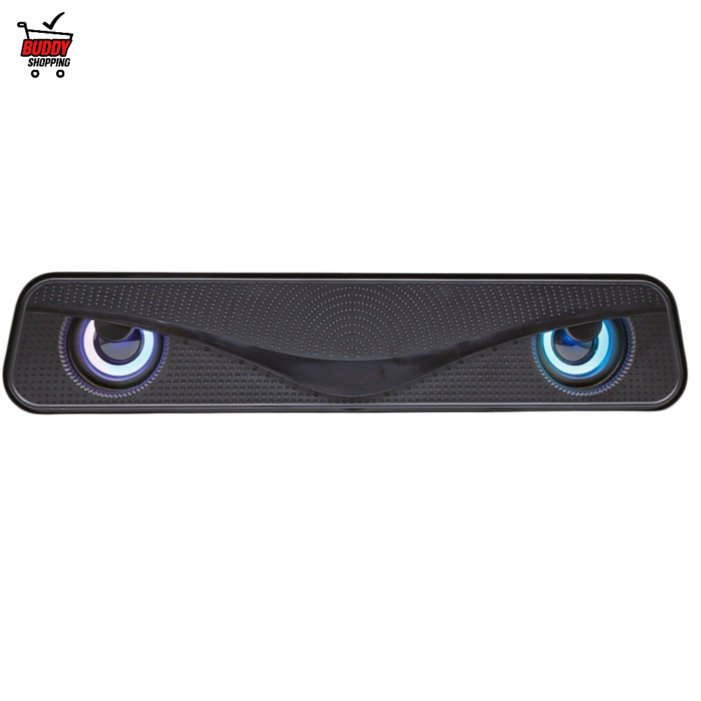 Caixa de Som Multimídia Gamer Para PC e Notebook 6W RMS LED Conexão USB P2 Modelo KP-RO830 em Oferta na Shopee