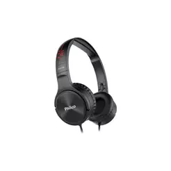 Fone De Ouvido Philco Pfo02p Wave Flat Cor Preto