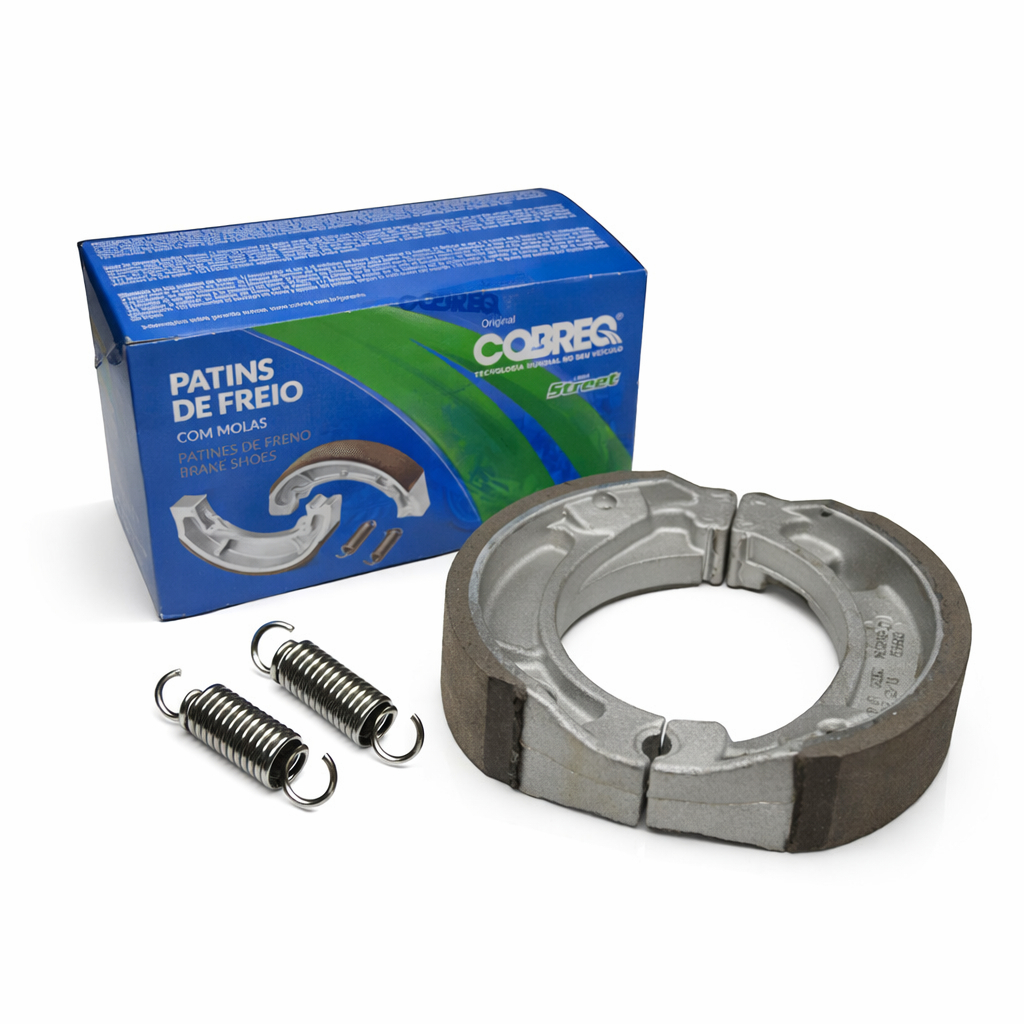 Lona de Freio Traseira para Honda Biz 100/125 e NXR 150/160 Bros ESD - 0320-CP Cobreq