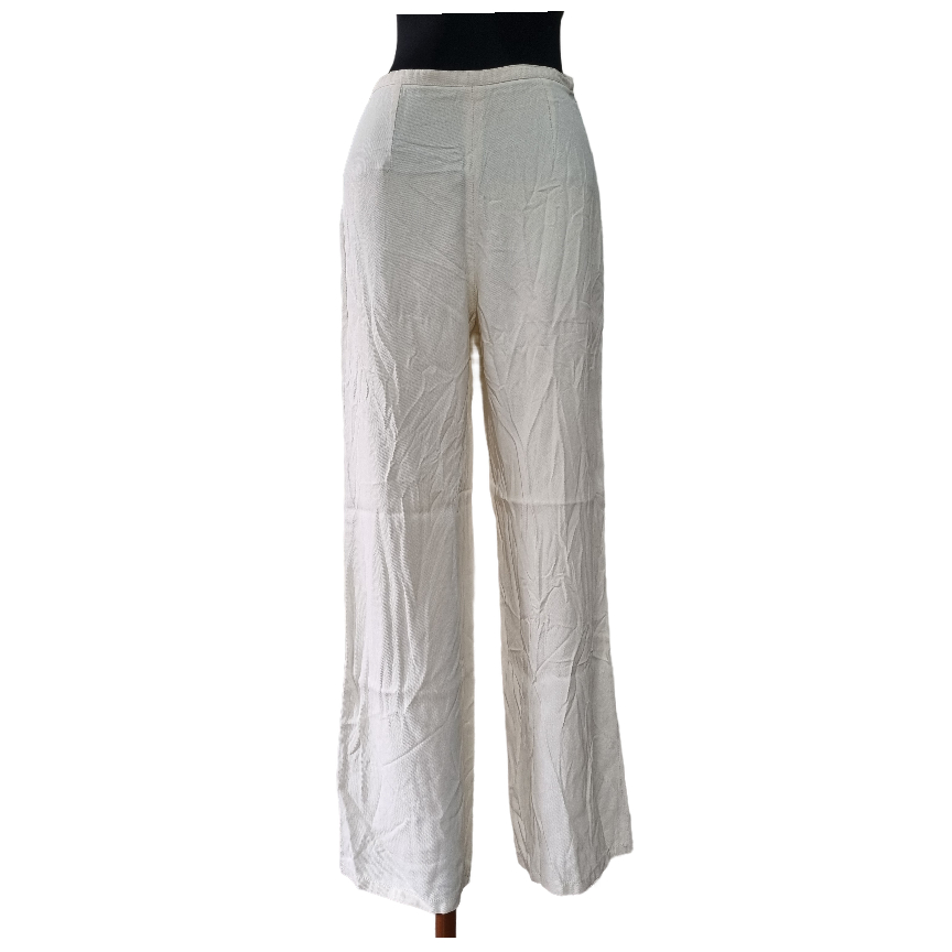 Calça Feminina Acetato Tamanho 40 ou M Adulto Feminino Brasileiro SOLTINHA Confortável Estilosa Sofisticada Elegante