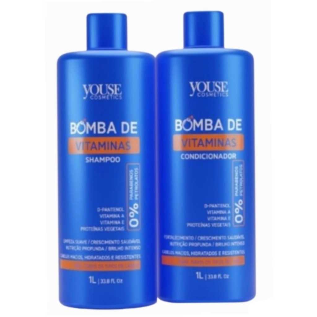 Kit Youse Bomba Vitaminas Shampoo E Condicionador 2l — imagem 2 de 2