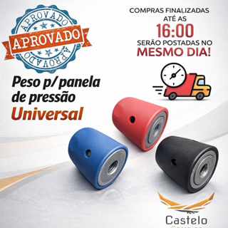 Pesos (Universal ) para Panelas de Pressão 2,5 a 15 litros Azul ,Vermelho e Preto em Oferta na Shopee