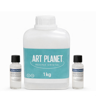 Resina Cristal Rígida Transparente 1KG Para Artesanatos + 2 Catalisadores + Luvas em Oferta na Shopee