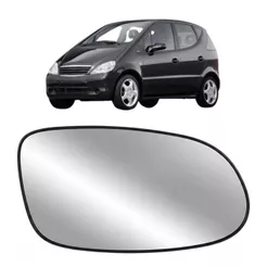 Lente Retrovisor Mercedes Classe A 1999 a 2005 Sem Base