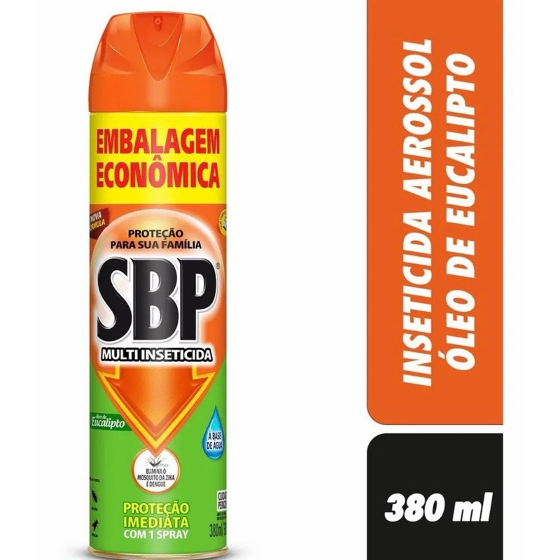 Sbp Inseticida Aerossol Óleo De Eucalipto Sbp  380ml