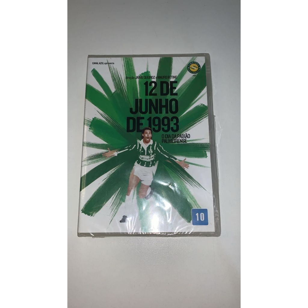 12 de junho de 1993 O dia da paixão Palmeirense DVD LACRADO