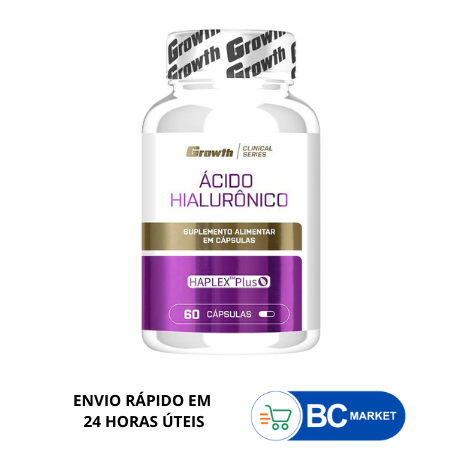 ACIDO HIALURONICO 60CAPS - Growth Supplements