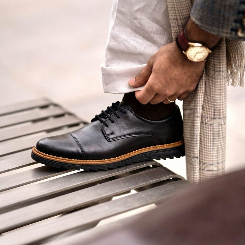 sapato social masculino Couro estilo e elegância couro e conforto