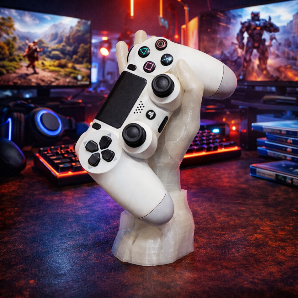 Suporte para Controle de video game Universal - | PS5 PS4 PS3 Xbox One Series | Organizador Setup