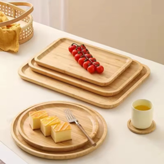 Kit 3 Bandeja Redondo Decorativa Para Café Chá Petisqueira Condimentos Casa Cozinha Mesa Posta em Oferta na Shopee