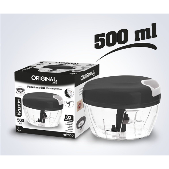 Processador Manual Multiuso 500ml Cozinha em Oferta na Shopee