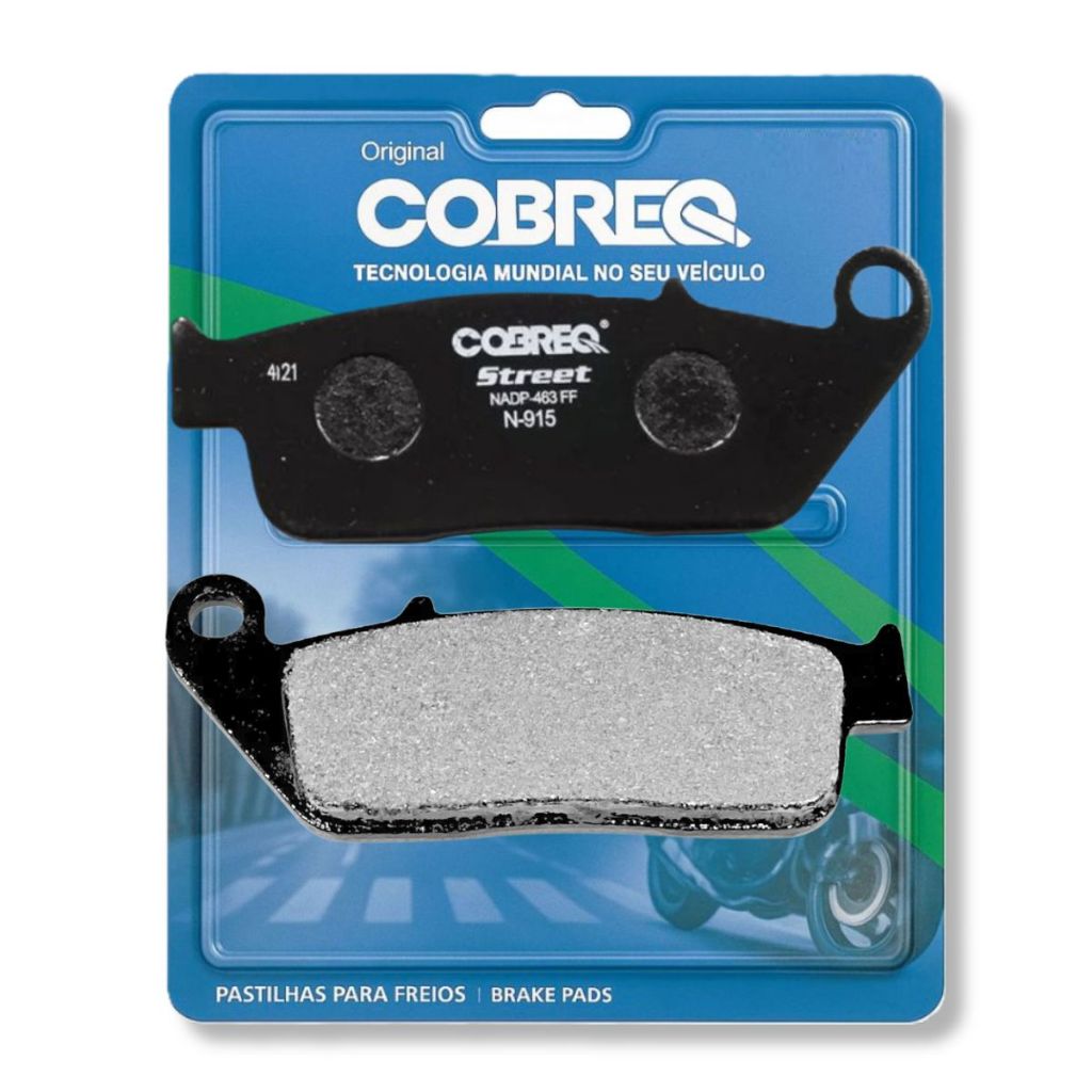 Pastilha de Freio Dianteira Cb 250f Twister Com Abs 2016-2022 Cobreq em Oferta na Shopee