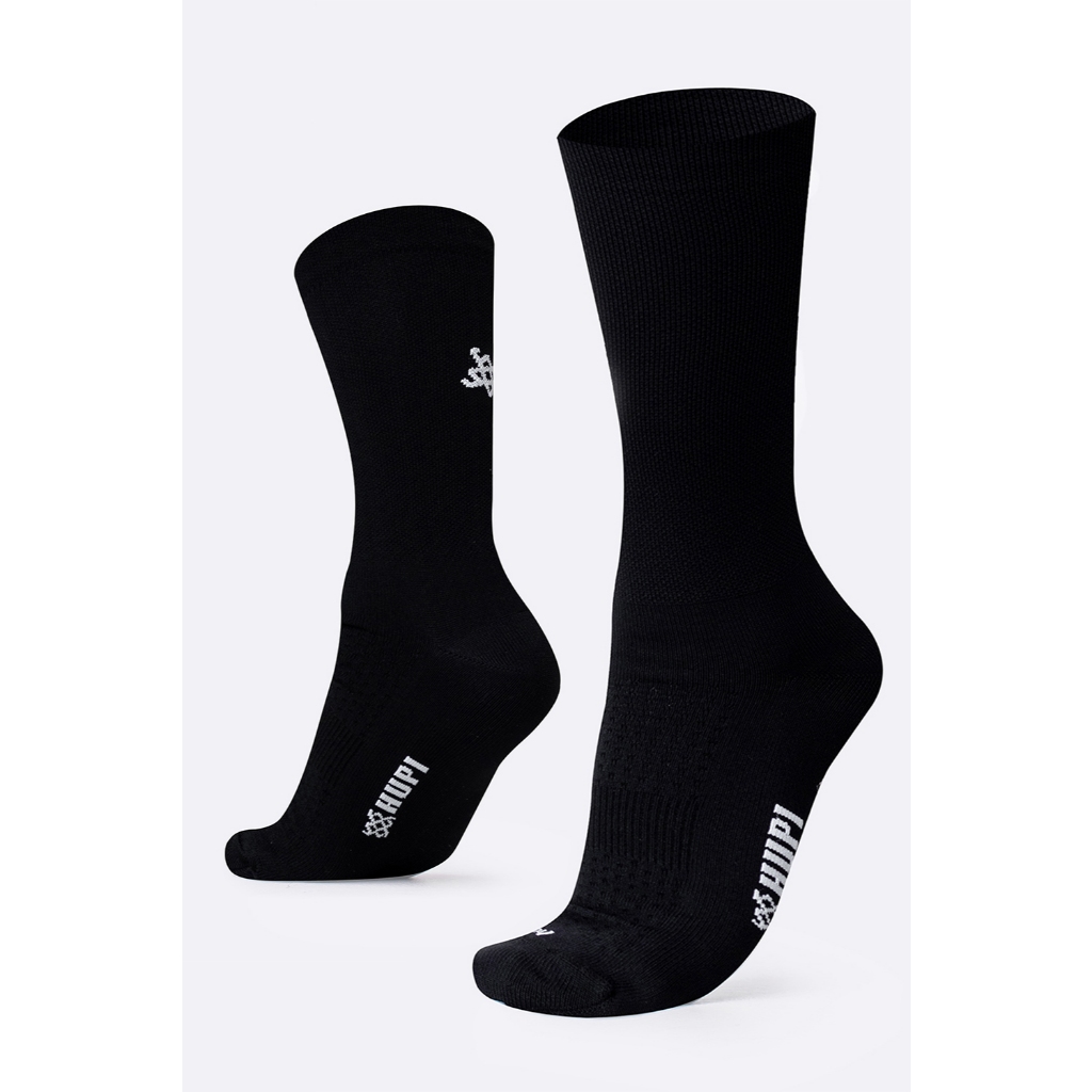 Meia HUPI Lisa Preta em Oferta na Shopee