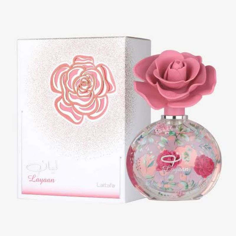 Perfume Árabe Layaan Lattafa Perfumes Eau de Parfum -Feminino