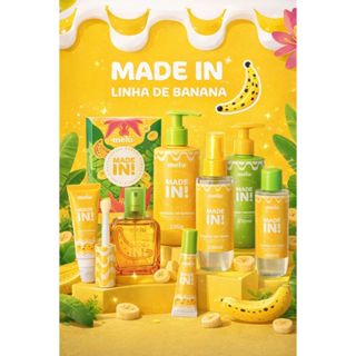 Linha Banana Made in Melu - Ruby Rose em Oferta na Shopee