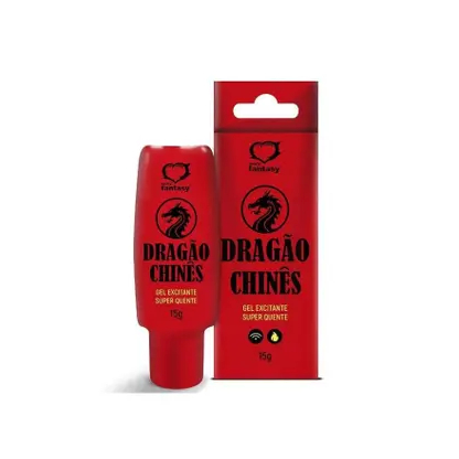 Dragão Chinês Gel Excitante Super Quente 15g Sexy Fantasy