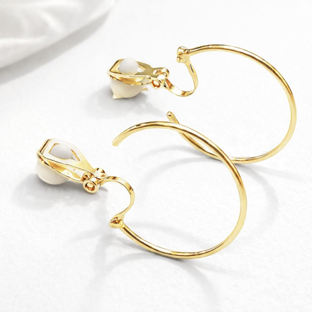 Argola de Pressão Fina 2,50 cm – Produto Brasileiro | Dourado ou Prateado em Oferta na Shopee