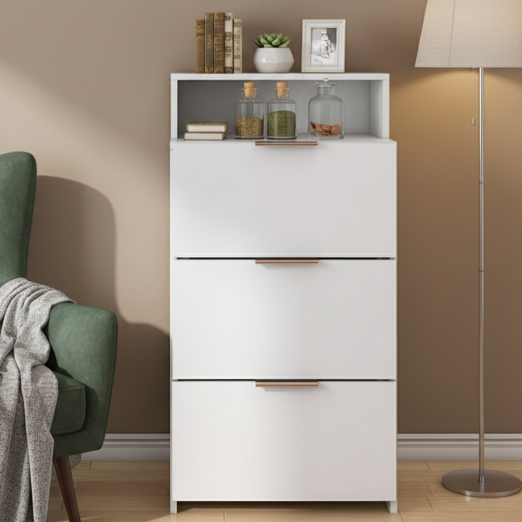 QUEIMA DE ESTOQUE - Gaveteiro com 3 Gavetas - ideal para Organização da Sala