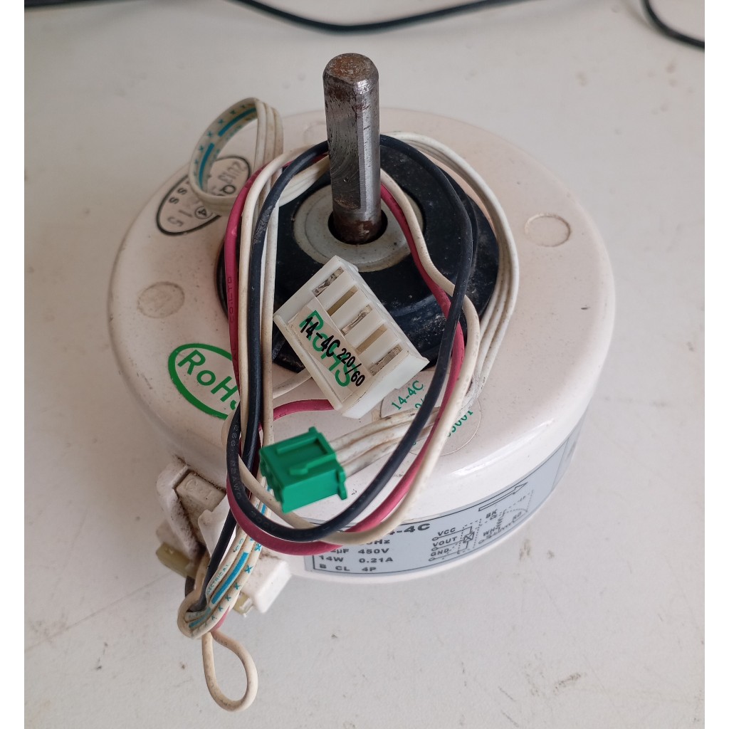 Motor Ykd14-4c Modelo Novo 7000 9000 12.000btu Komeco