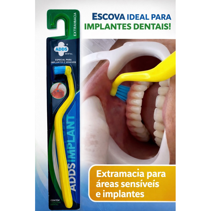 Escova Para Implante Protocolo em Oferta na Shopee
