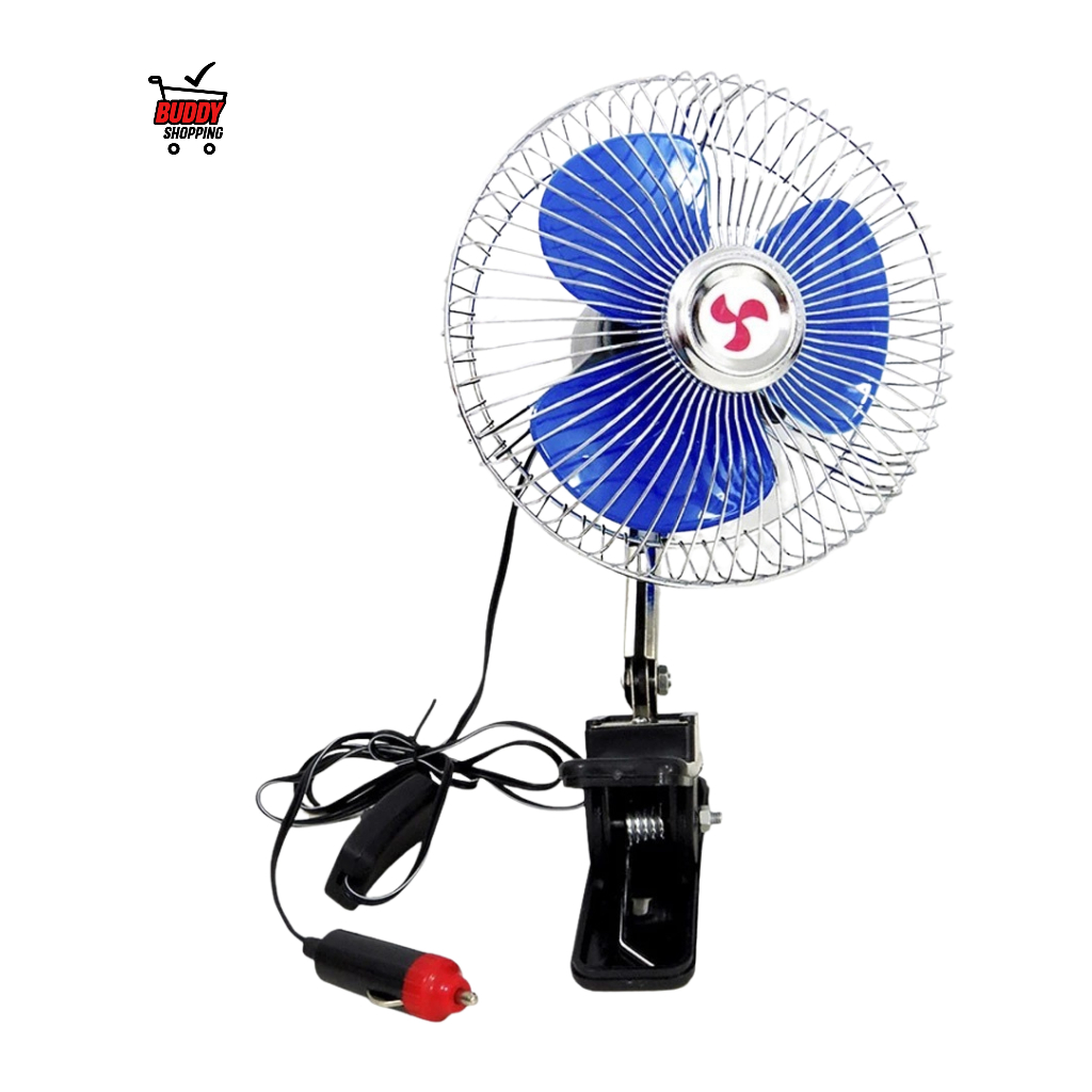 Ventilador Caminhão 12v 8 Polegadas Potente Com Garra Painel em Oferta na Shopee