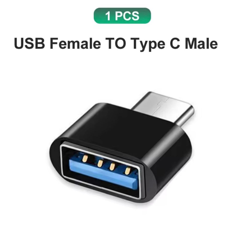 Adaptador OTG USB-C Para USB Fêmea Celular Transfere Dados em Oferta na Shopee