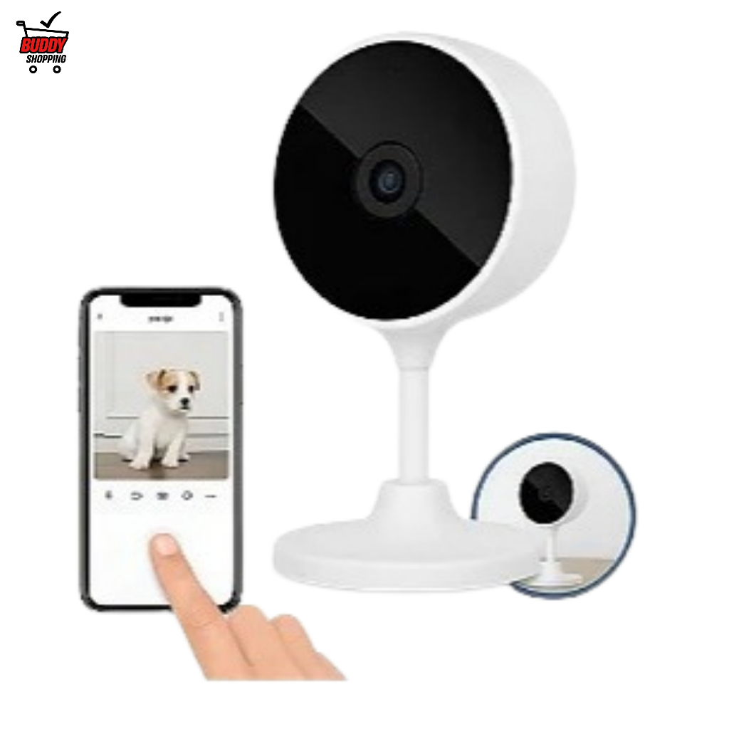 CÂMERA IP INTERNA | Segurança Inteligente Wi-Fi Full HD 3MP em Oferta na Shopee