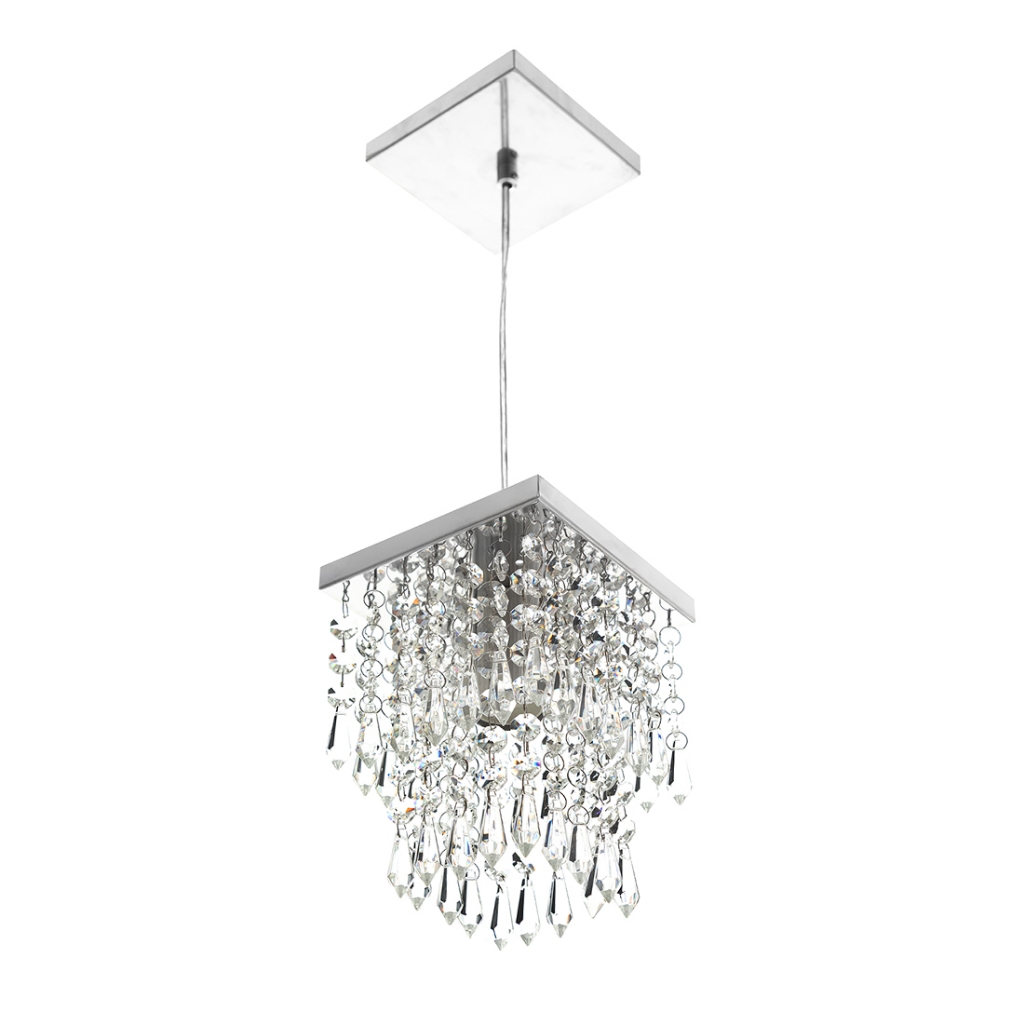 Lustre Pendente De Cristal Acrilico Spark Maravilhoso em Oferta na Shopee