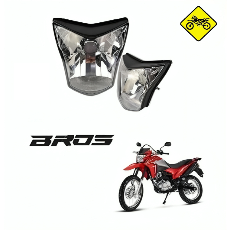 Farol Bloco Óptico Nxr 150 Bros 150 2013 2014 2015 Bros 160 2015 A 2024 em Oferta na Shopee