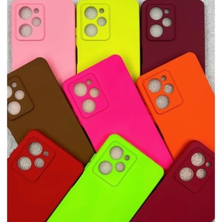 Kit - Capa Capinha Case + Película - Xiaomi Pocophone POCO X5 PRO 5G Silicone Aveludado Proteção de Câmera