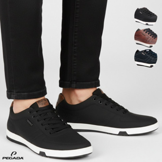 Sapatênis Masculino Pegada Element Confort Microfibra Social Elástico Macio Leve Original 170418 em Oferta na Shopee