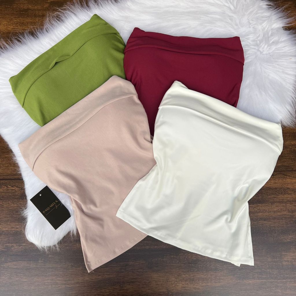 Blusa Feminina Tomara que Caia com Bojo Busto Dobrado Fenda Lateral Suplex Premium Envio em 24 Horas em Oferta na Shopee