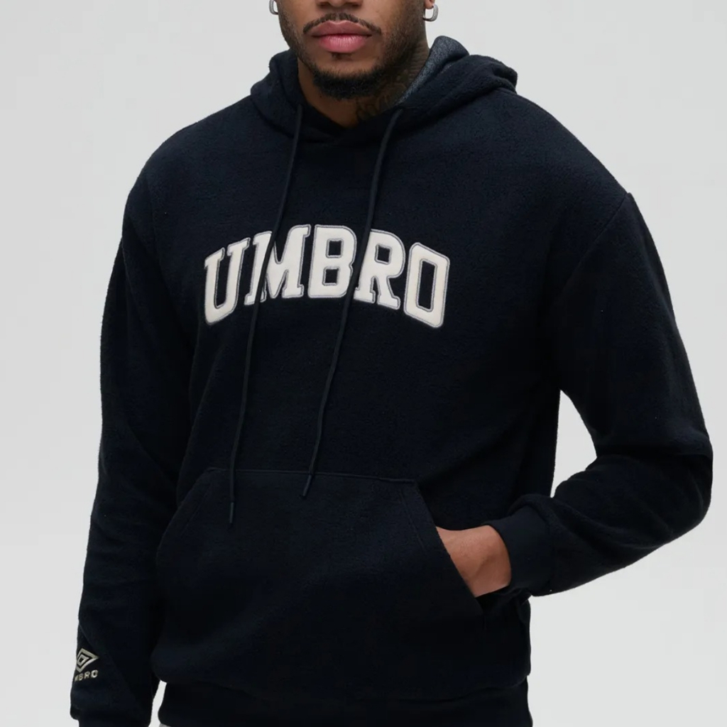 Moletom Umbro College Concept Unissex Casual Confortável Flanelado Inverno Estilo Street · foto 2